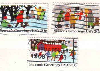 Zn. USA Mi 1607 - 9 kas 1982