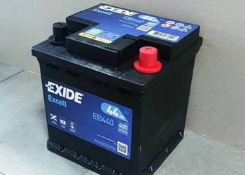 788x645x112 Akumulator Exide Excell 44Ah 400A kostka prawy p