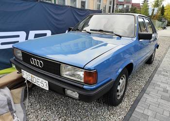 AUDI 80 B2 1981 72tyś km benzyna 1.6 błękitny