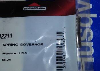 Sprezyna regulatora obrotow Briggss