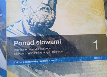 Ponad słowami 1.1 książki wysyłka gratis Trójmiasto podręczniki Gdańsk tani