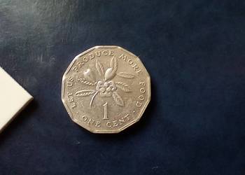 Stare monety 1 cent 1977 Jamajka