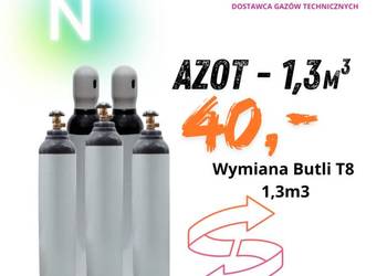 Azot T8 150 bar, gaz do klimatyzacji
