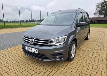 Volkswagen Caddy Maxi 2.0 TDI 150 KM – 2019, Szary Metalik, 5-osobowy