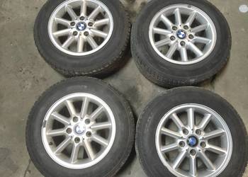 Koła Aluminiowe BMW 5x120 r15 z oponami zimowymi 195/65r15