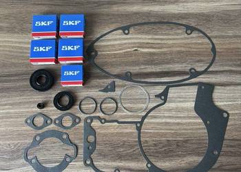 NOWY KOMPLET ŁOŻYSKA SKF USZCZELNIACZE USZCZELKI JAWA 250 TYP 353 KYVACKA