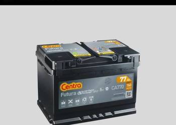 Akumulator 77Ah/760A CENTRA  CA770 3 lata gwarancji,