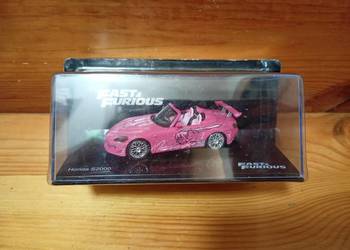 HONDA S2000 różowa fast furious l 1/43 deagostini szybcy i wściekli
