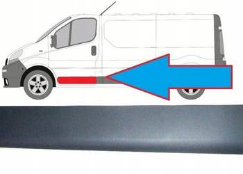 LISTWA DRZWI PRZÓD LEWA RENAULT TRAFIC OPEL VIVARO NISSAN PRIMASTAR 2001 -