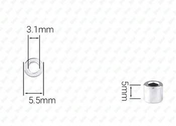 M3X5 DYSTANSOWA TULEJKA ALUMINIOWA 3D DRUKARKA DYSTANS BEZ GWINTU V-SLOT