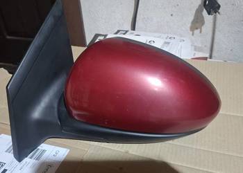 Lusterko Chevrolet Cruze lewe kolor bordo 5 pin