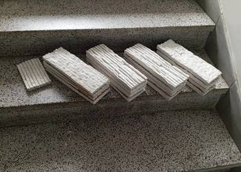 Płytki ceramiczne ozdobne dekoracyjne 16,5 sztuk