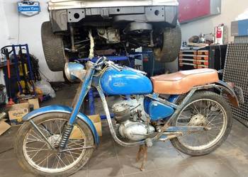 Wsk 1957 oryginalny niebieski lakier zarejestrowana na białą tablicę