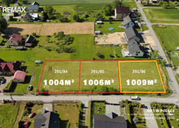 HIT | Działka pod dom 1009m² Pogwizdów | Uzbrojona