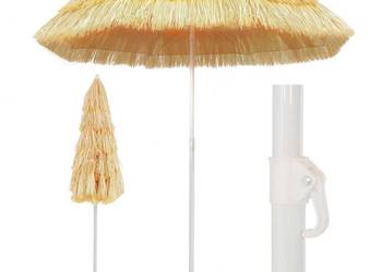 vidaXL Parasol plażowy w stylu hawajskim, naturalny(SKU:44547)