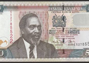 KENIA 50 SHILLING 2010 - UNC -