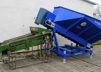 Kosz przyjeciowy bunkier warzyw ziemniaków cebuli