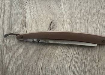 Stara zabytkowa brzytwa  do golenia Wapienica