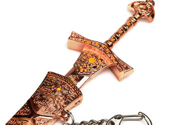 Miquellan Knight's Sword | 22 cm | Metal | Brelok | Elden Ring