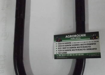 Śruba kabłąkowa (strzemię resoru).Przyczepy Pronar