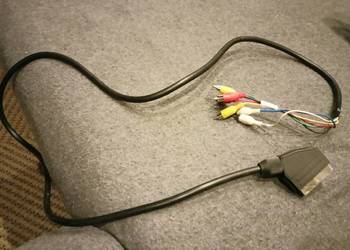 Kabel euro cinch