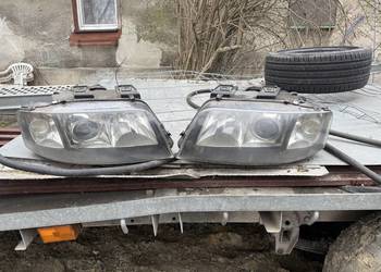 Lampy przód  Audi a6 c5 soczewki stan dobry