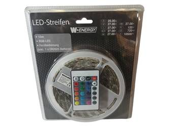 Taśma LED-RGB 10m Woolworth + pilot