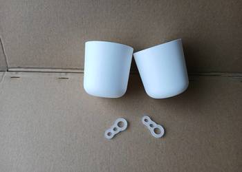 Podsufitka do lamp maskownica rozeta osłonka przewodu 56mm BIAŁA CENA=2szt.