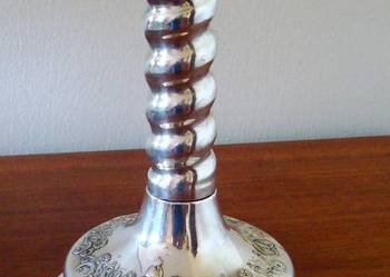 Platerowany świecznik