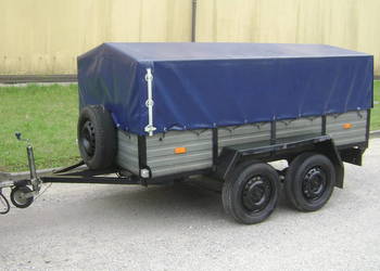 Przyczepka przyczepa SAM zarejetrowana dwuosiowa 260x135