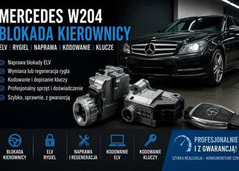 Mercedes W 204 ELV blokada kierownicy rygiel naprawa Olsztyn