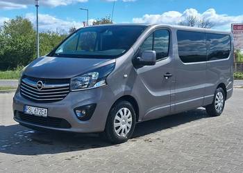Opel Vivaro Long Długi 9 osób 2 x Klima i Grzanie Navi 134TKM Trafic Nv300