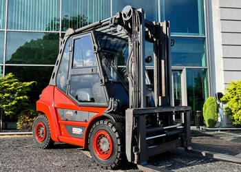 Wózek widłowy Linde H60D-03 duplex 3,55 m diesel 6 ton | 2017