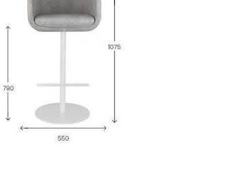 2 sztuki Hoker Jula PB white, beżowa tapicerka NOWE, NIE UŻYWANE