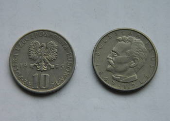 Monety 10zł (6 sztuk) – czasy PRL (Bolesław Prus).