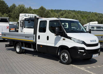 Iveco Daily 50C18 V poj.3,0 35C18 (Kat.B lub C) Brygadówka Doka 7 osób Skr…