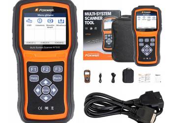 FOXWELL NT 530 FULL Tester diagnostyczny J.polski ARM Wyświetlacz F.vat