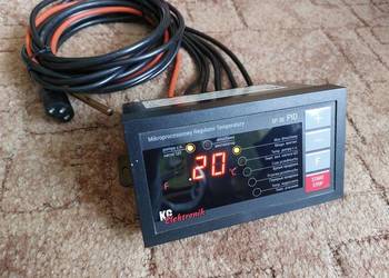 Sterownik pieca kotła KG Elektronik SP-30 PID czujnik spalin PT-1000