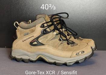 Salomon trekkingowe damskie - 40⅔  Gore-Tex XCR / Sensifit / Contagrip