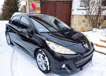 Ładny i unikatowy Peugeot 207 turbo benzyna 160 km po lifcie 2011 rok Polec