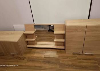 zestaw mebli łazienkowych dąb sonoma