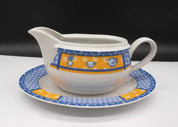 Porcelanowa Sosjerka z Podstawkiem THUN Karlovarský Porcelán Czechy