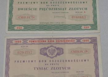 Zestaw bonów premiowych PKO