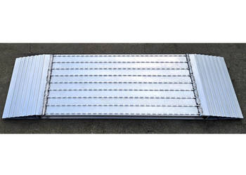 Przedłużka najazdu aluminiowa 100x34cm Laweta Najazd Pomoc drogowa Rampa