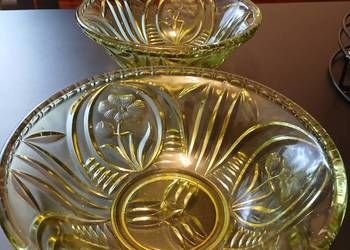 Miski szklane vintage
