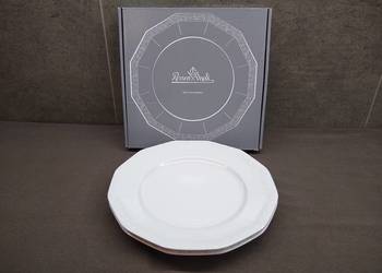 Rosenthal Maria Biała 2 talerze płytkie 27 cm NOWE