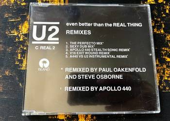 U2 - Even Better Than The Real Thing (Remixes) - Trance, Euro House, Big Be