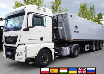 Ciągnik siodłowy MAN TGX 18.470 / 4x4 / wywrotka Wielton NW-3_254367