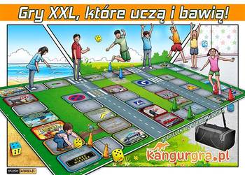GRA XXL DZIECI BEZPIECZNE ZE STRAŻĄ MIEJSKĄ - wielki format
