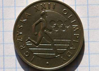 20 ZŁOTYCH 1980 ROK - POLSKA ( XXII IGRZYSKA OLIMPIJSKIE )